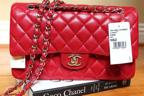 chanel red bag|Chanel bag red inside.